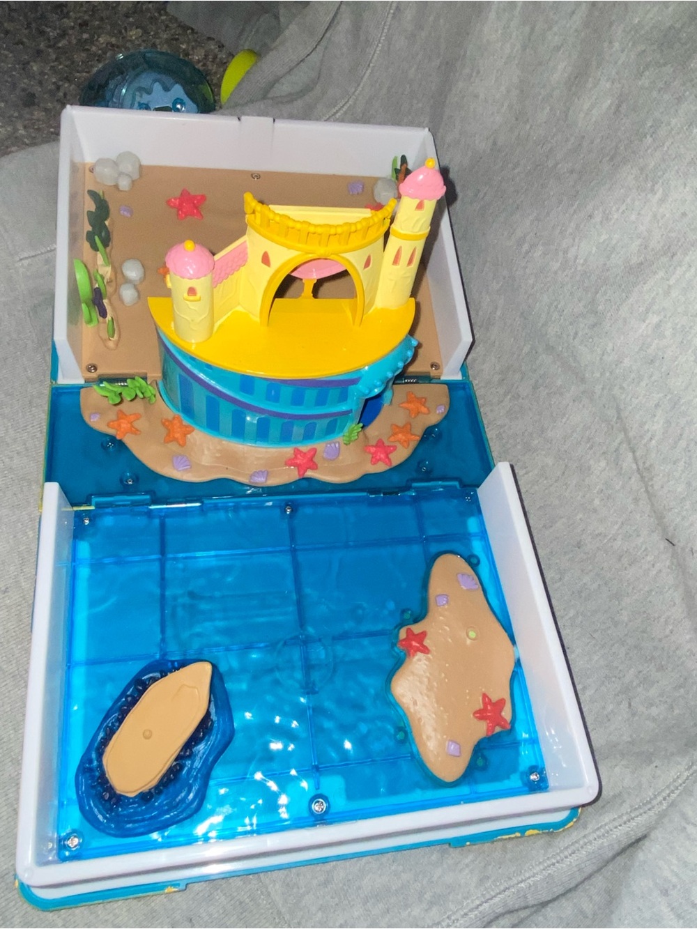 Disney park Ariel story book play set that fold into a book